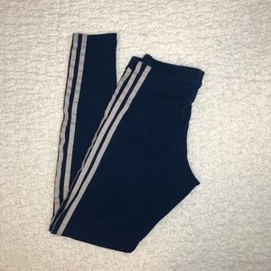 ADIDAS 3 STRIPE LEGGINGS -XS